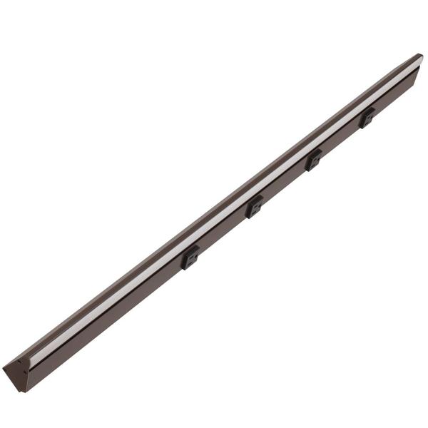 36.5" 16.5 watt 120 volt Tunable Bronze Remote Power Series LED Lighted Power Strip
